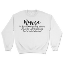 Load image into Gallery viewer, Nurse Definition Sweatshirt
