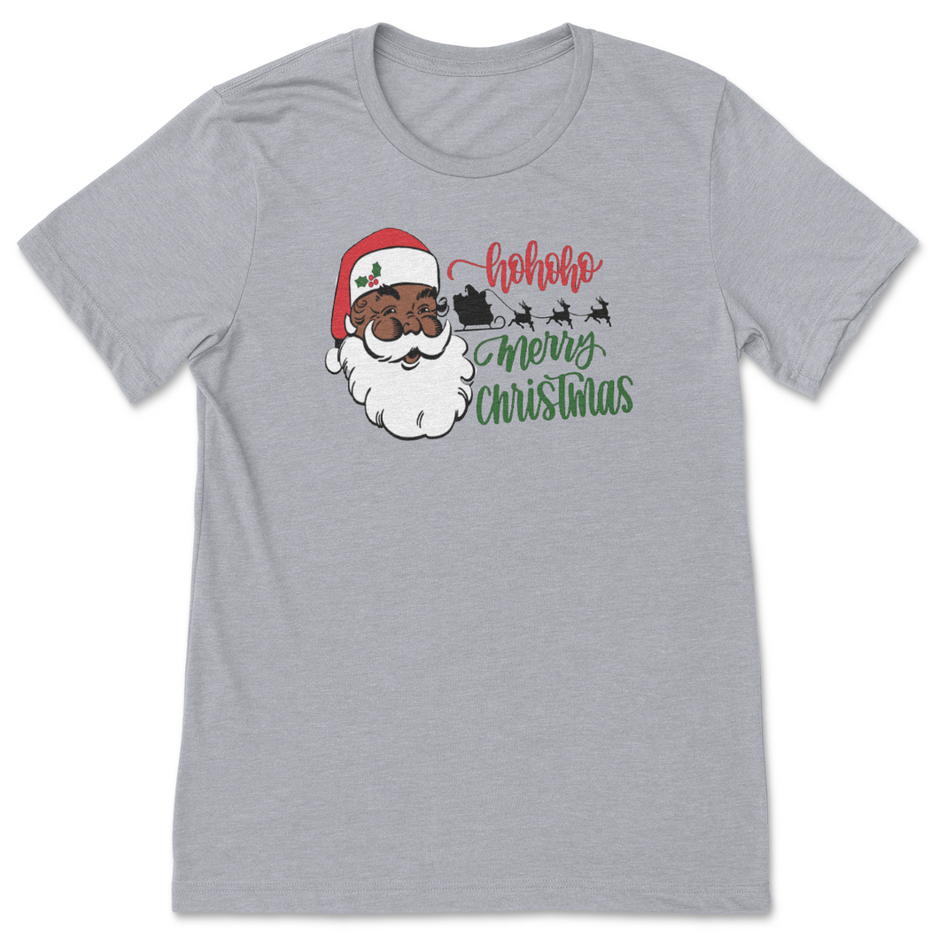 Black Santa (adult t-shirt)